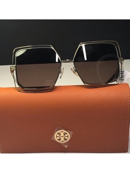 ?- New Authentic Tory Burch Oversized Women\'s Sunglasses, TY6086 55 main image 11